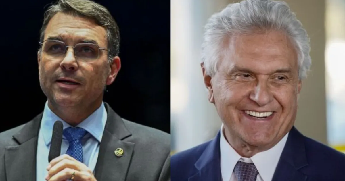 Caiado reforça pré-campanha enquanto Flávio mira centro 